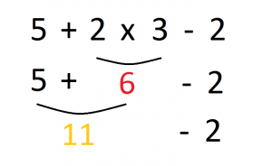 5+2x3-2 segundo